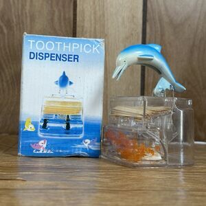 Dolphin‎ Toothpick Holder